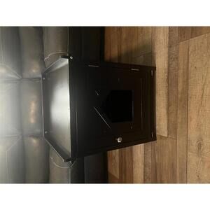 Cat Litter Box Cabinet End Table - Espresso